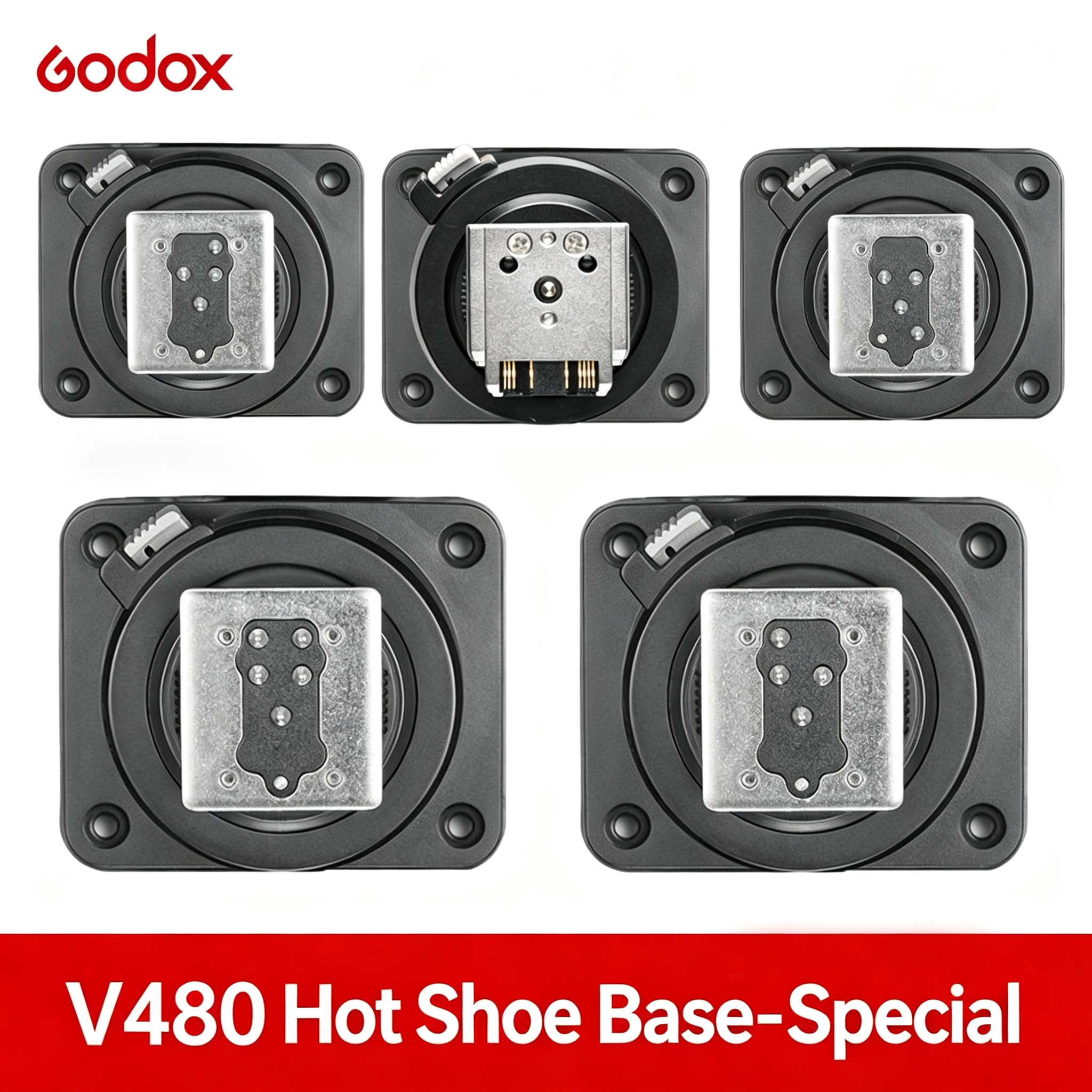 Hot Shoe Adapter - Godox V480 Series Hot Shoe Adapter