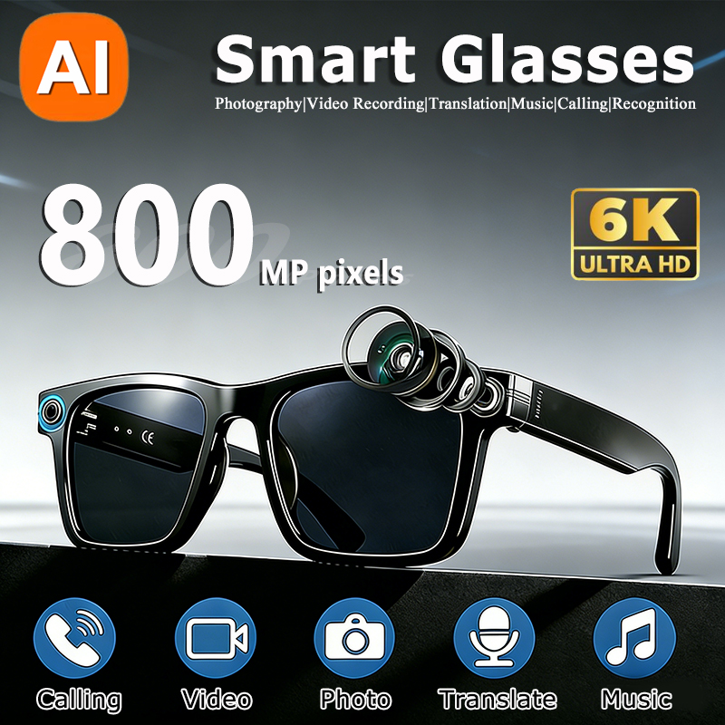 Photography Japanese - 6K HD AI Camera Glasses 800MP
