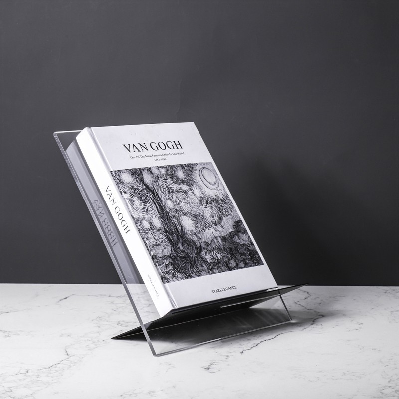 Photography Magazine - Modern Simple Acrylic Bookshelf Ornaments Organizer