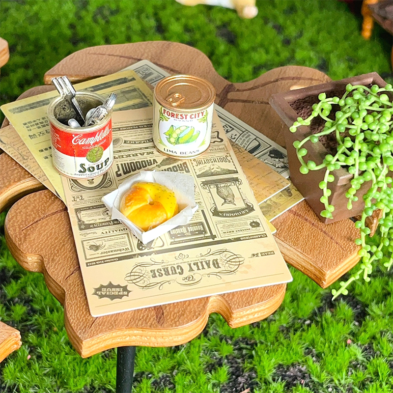Photography Magazine - 5Pcs Dollhouse Miniature Kraft Paper Newspaper