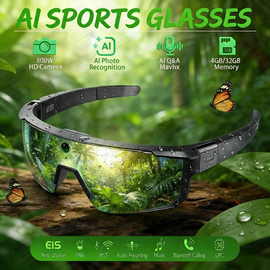 Photography Japanese - New 800W HD Smart Glasses Men