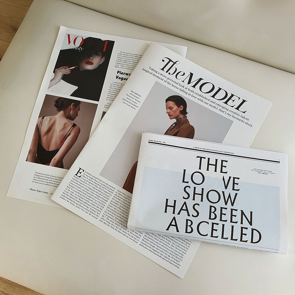 Photography Magazine - Retro English Newspaper Multifunctional Poster Magazine