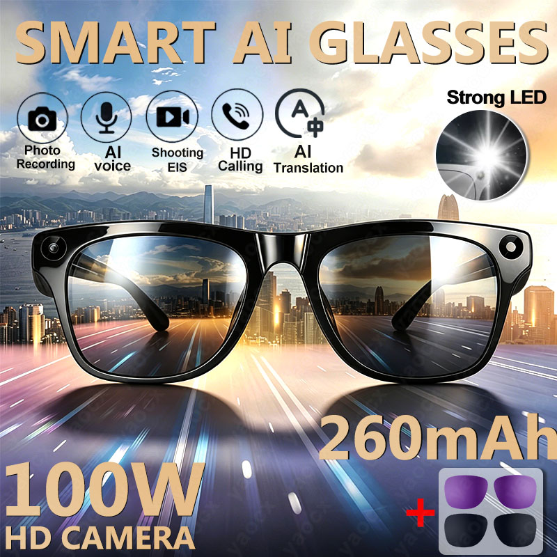 Photography Japanese - AI Smart Glasses with 100W HD