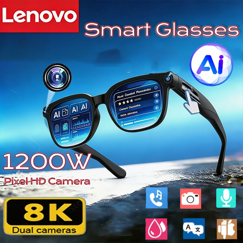 Lenovo AI Smart Sunglasses 8KH - Photography Japanese 评论和价格