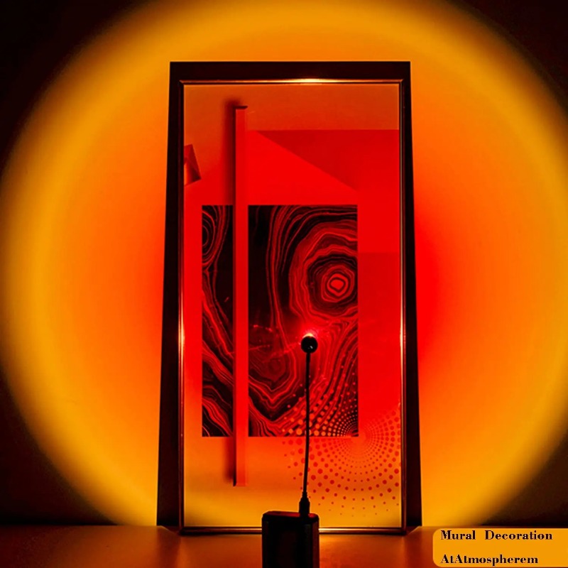 USB Sunset Projection Lamp Rai - Photography Coffee 评论和价格