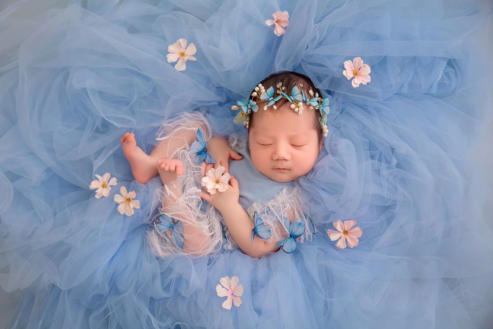 Newborn Photography Props Mesh - Photography Newborn 评论和价格