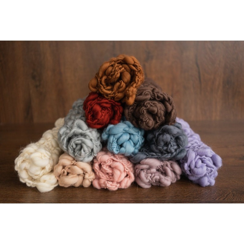 Chunky Knit Merino Baby Blanke - Photography Newborn 评论和价格