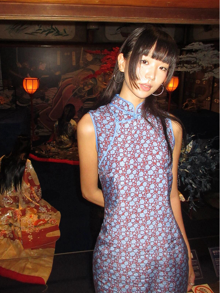 Elegant Floral Print Qipao Dre - Photography Young 评论和价格