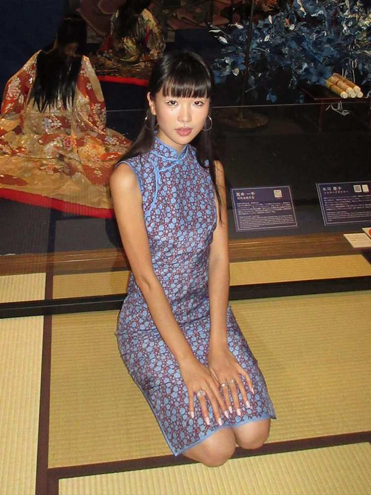 Elegant Floral Print Qipao Dre - Photography Young 评论和价格