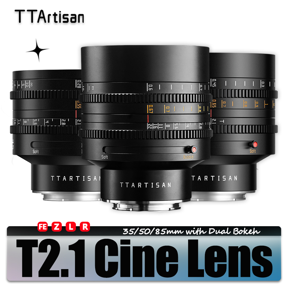 TTArtisan 35mm 50mm 85mm T2.1  - Photography Trick 评论和价格