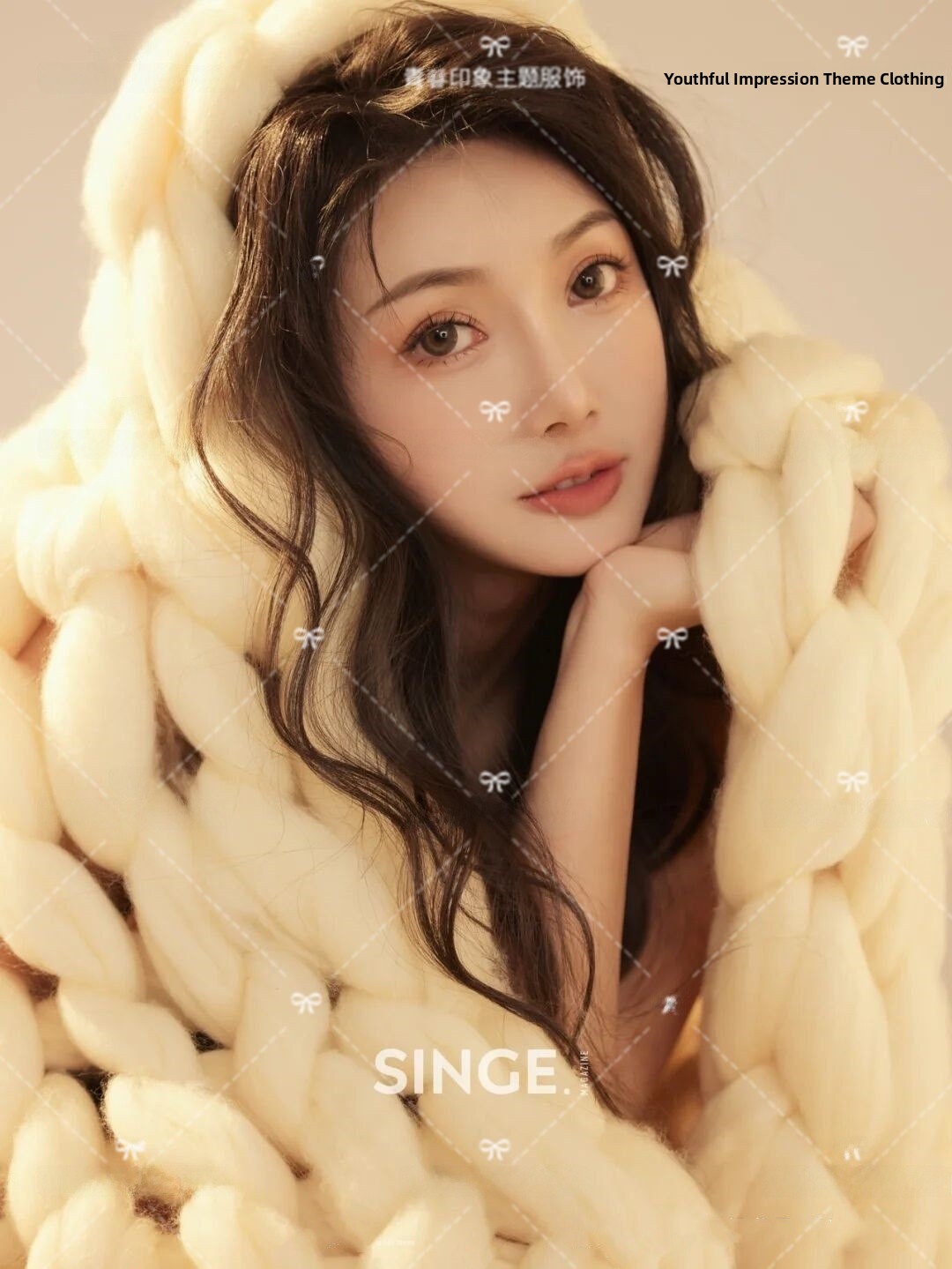Lush Style Korean Lazy Blanket - Photography Young 评论和价格