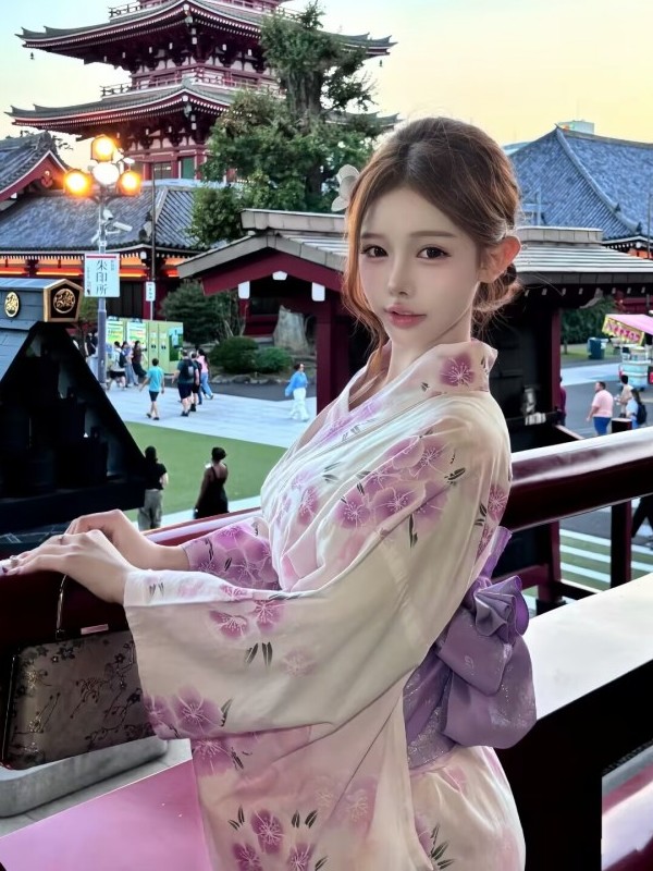 Traditional Japanese Kimono St - Photography Young 评论和价格