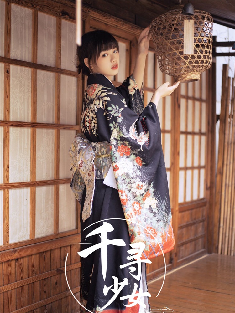Dark Series Kimono Women's For - Photography Young 评论和价格
