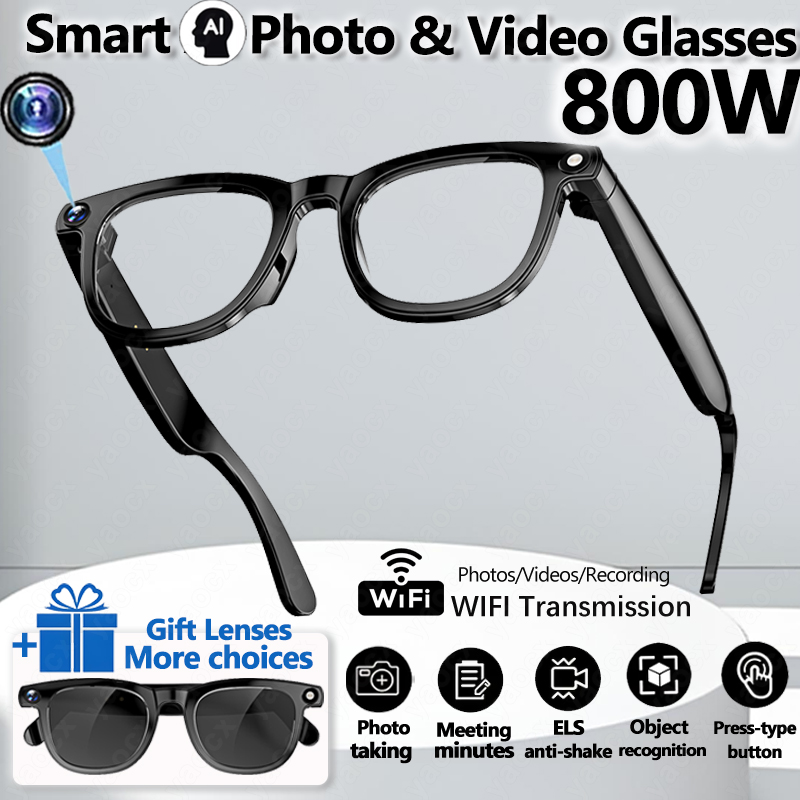 2026 Smart Glasses 800W Camera - Photography Japanese 评论和价格