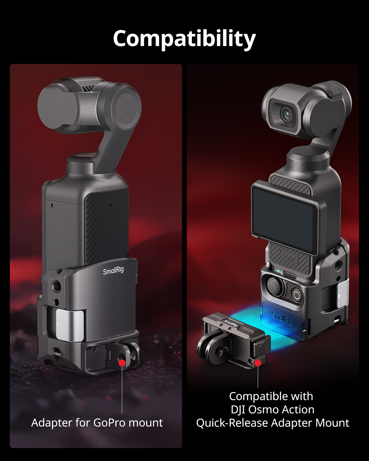 SmallRig Cage for DJI Osmo Poc - Camera Wrist Strap 评论和价格