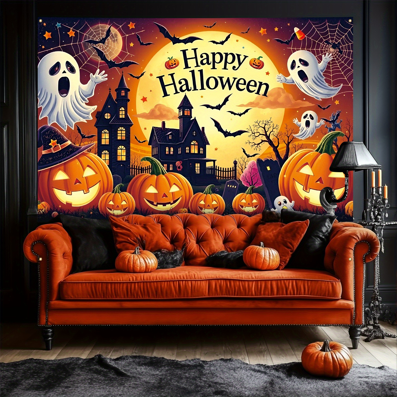 Halloween Photography Backdgro - Photography Trick 评论和价格