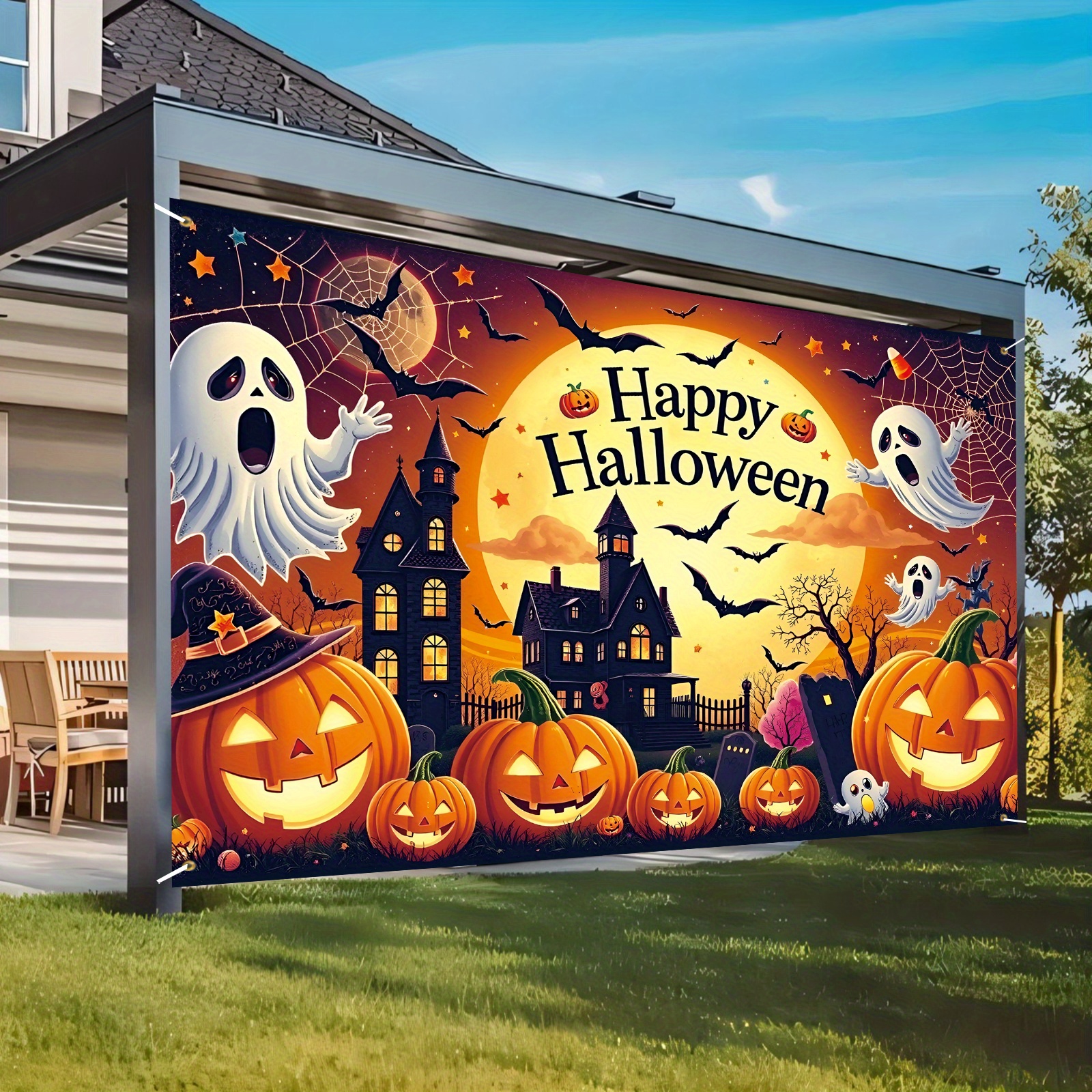 Halloween Photography Backdgro - Photography Trick 评论和价格