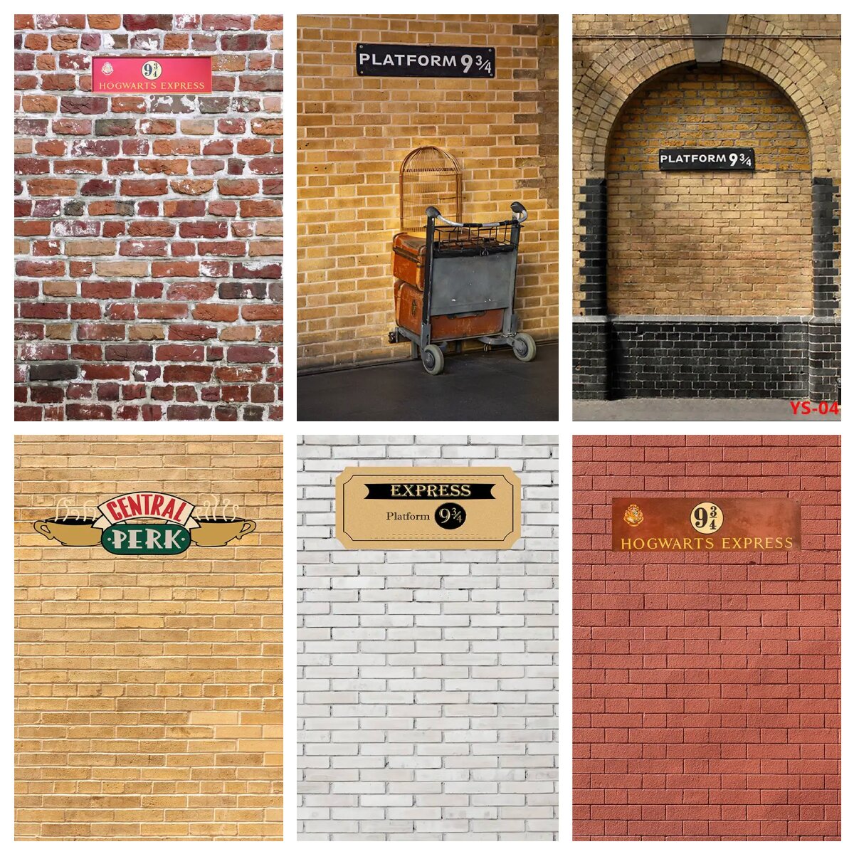 Platform 9 3/4 King railway St - Photography Trick 评论和价格