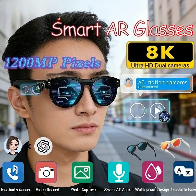 8KHD Smart AI Glasses Color Ch - Photography Japanese 评论和价格
