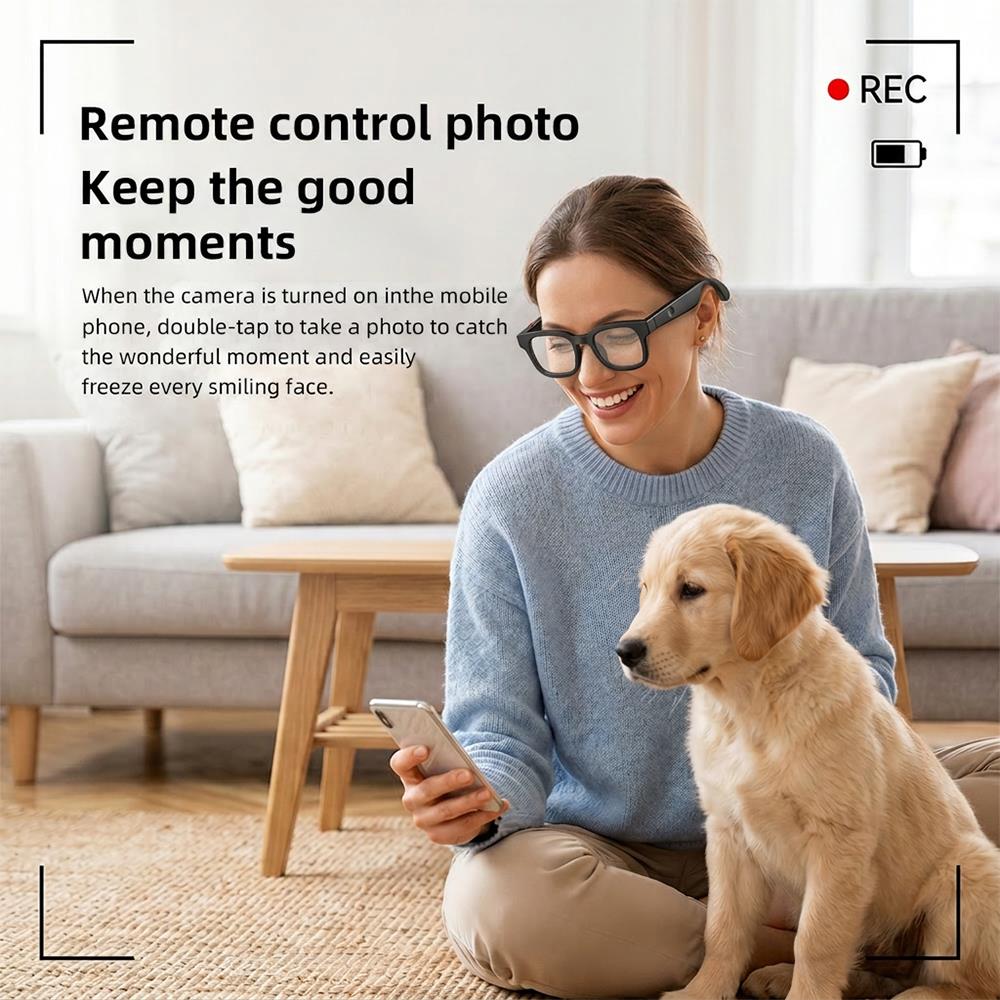 AI Smart Glasses Remote Contro - Photography Japanese 评论和价格