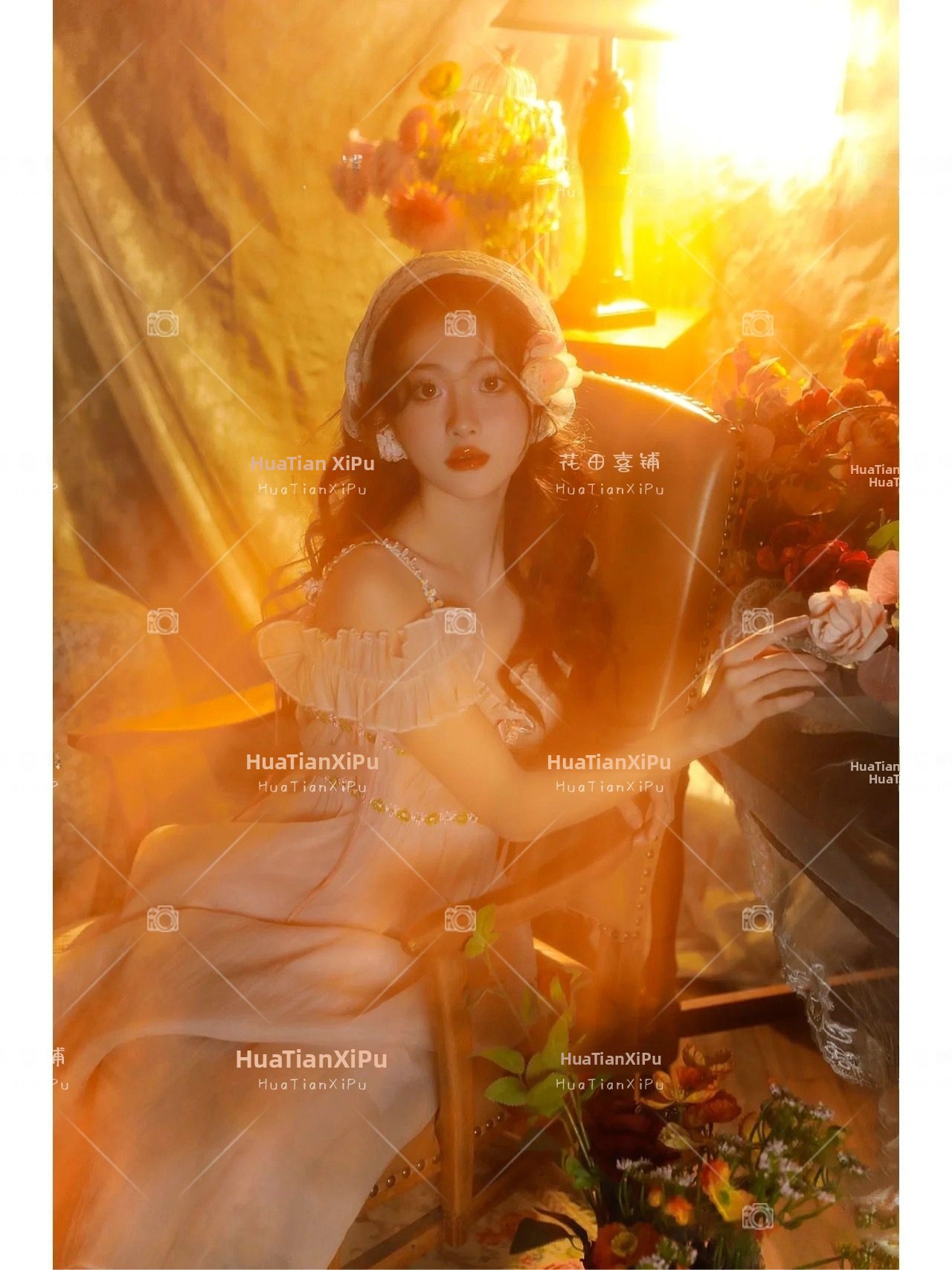 Vintage Oil Painting Style Pho - Photography Young 评论和价格