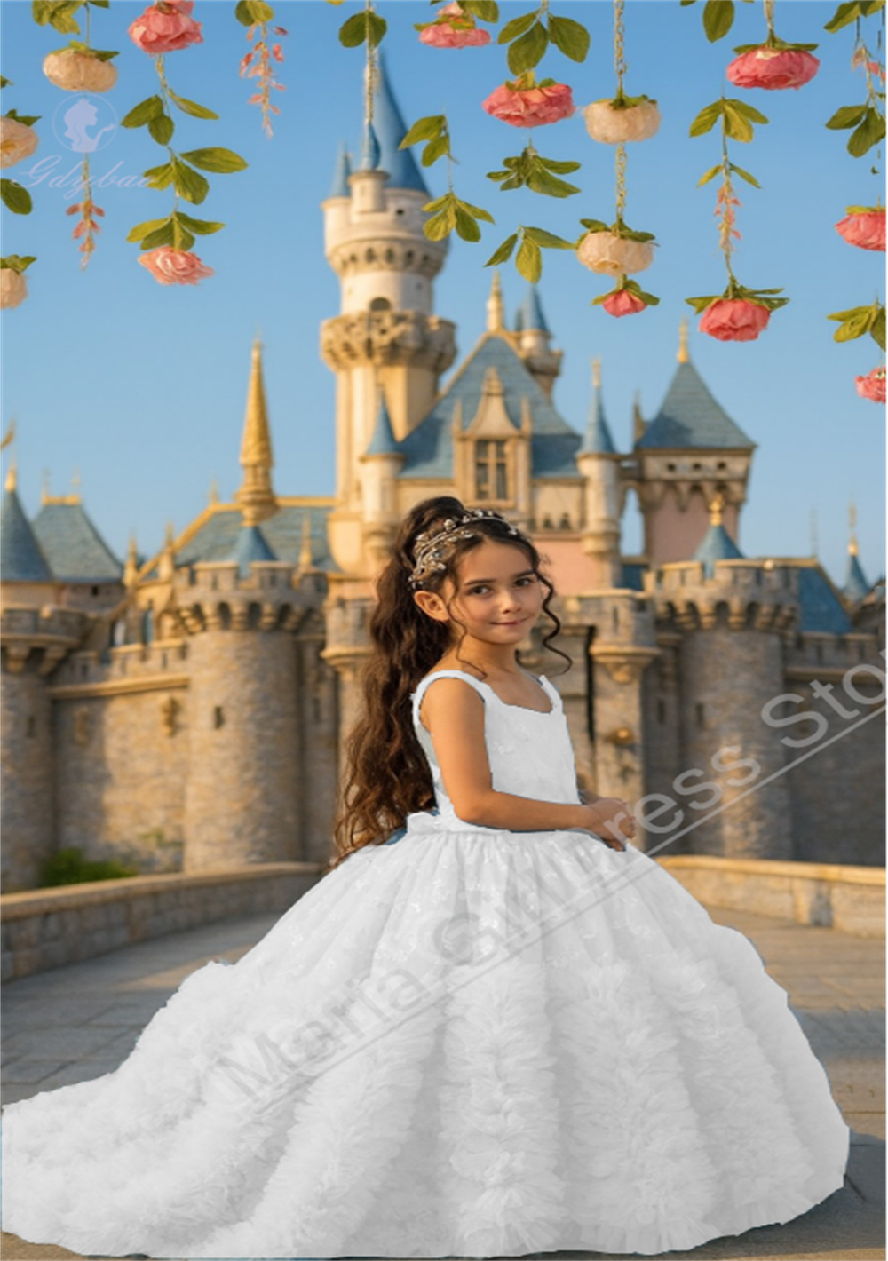 Kids Girls Wedding Party Dress - Photography Contest 评论和价格