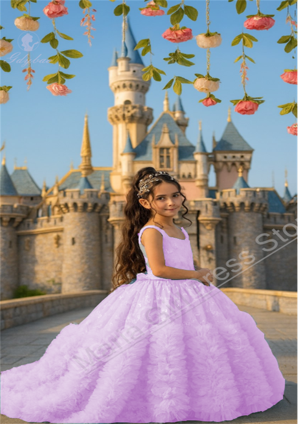 Kids Girls Wedding Party Dress - Photography Contest 评论和价格
