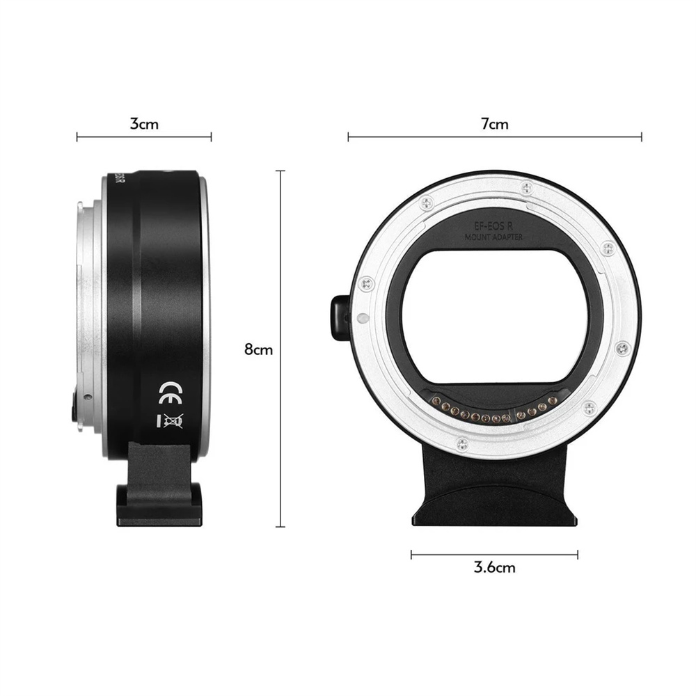 EOS R Mount Adapter EF/EF-S Le - Photography Icon 评论和价格