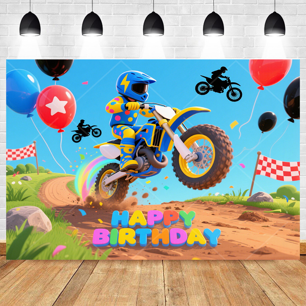 Motocross Racing Backdrop Boys - Photography Contest 评论和价格