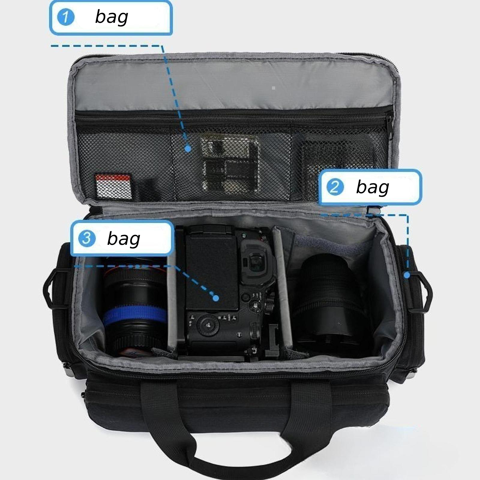 Professional Camera Bag for Ni - Photography Camera 评论和价格