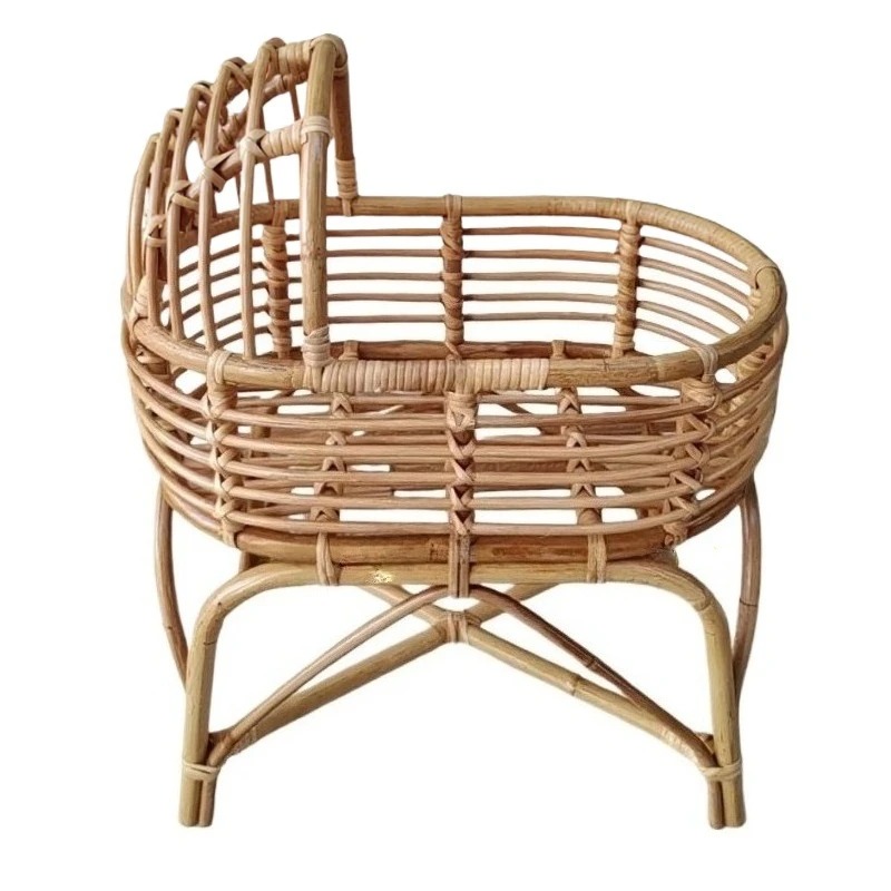 Vintage Handmade Rattan Chair, - Photography Newborn 评论和价格