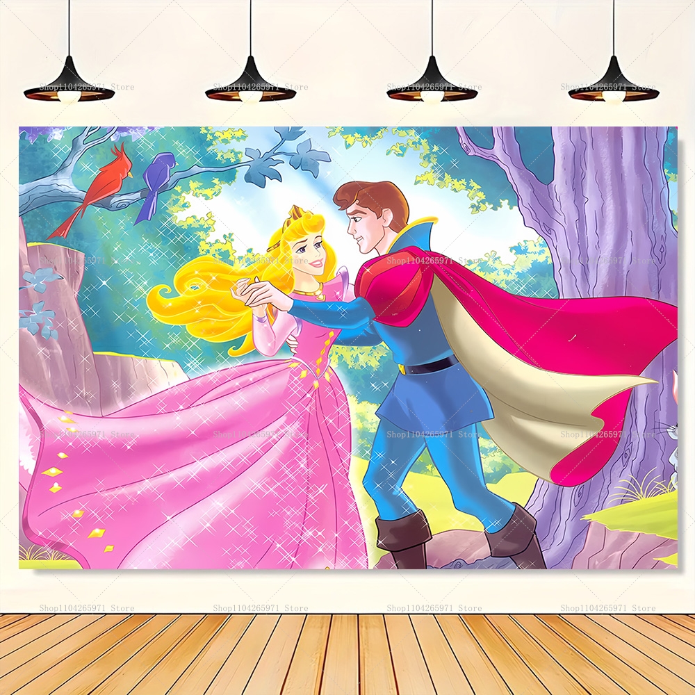Sleeping Beauty Cartoon Backdr - Photography Trick 评论和价格
