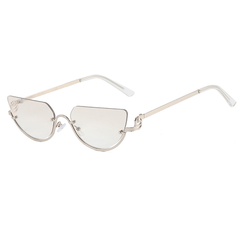 1Pc Y2K Retro Cat-Eye Sunglass - Photography Trick 评论和价格