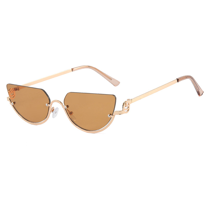 1Pc Y2K Retro Cat-Eye Sunglass - Photography Trick 评论和价格