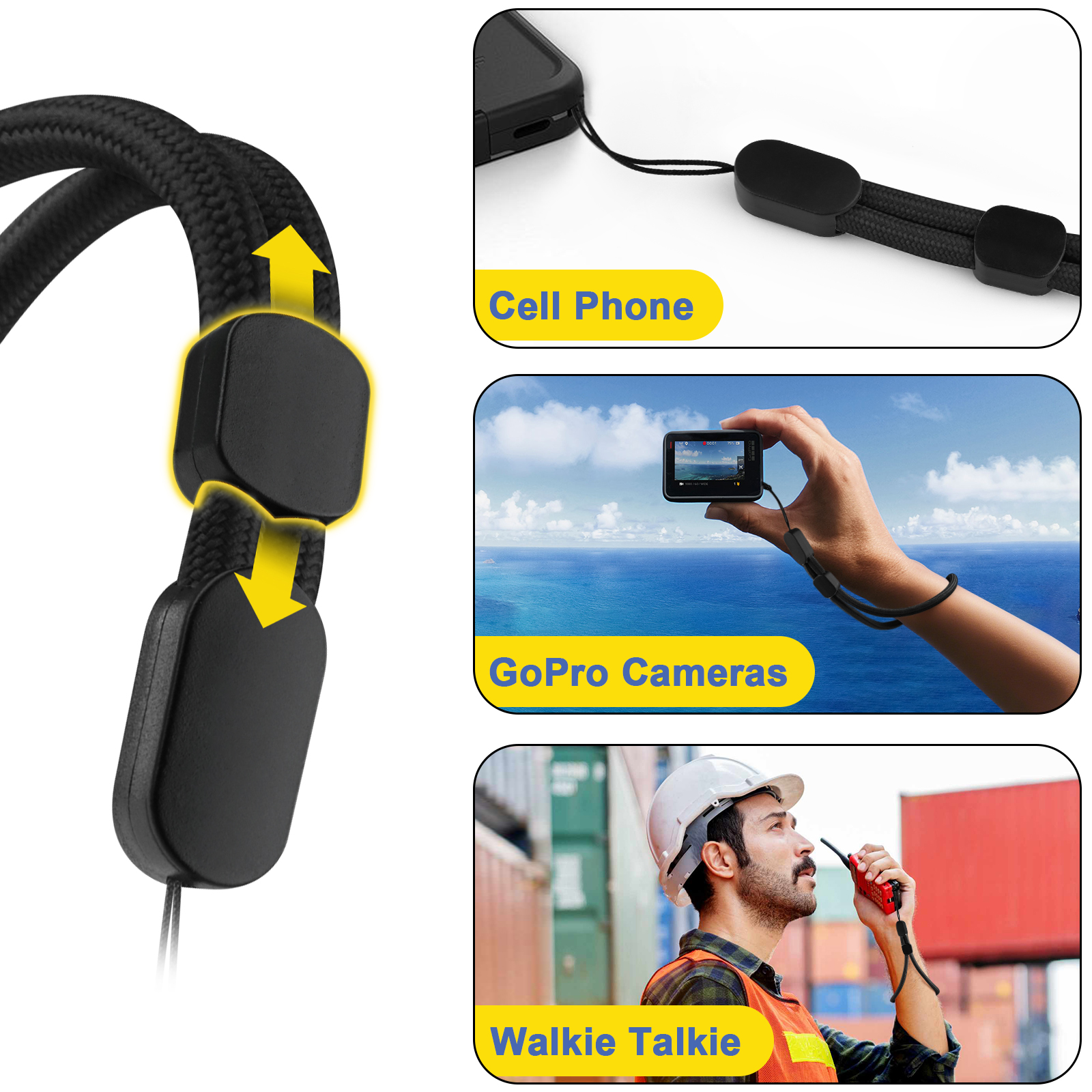 6Pcs/lot Hand Wrist Strap Lany - Camera Wrist Strap 评论和价格