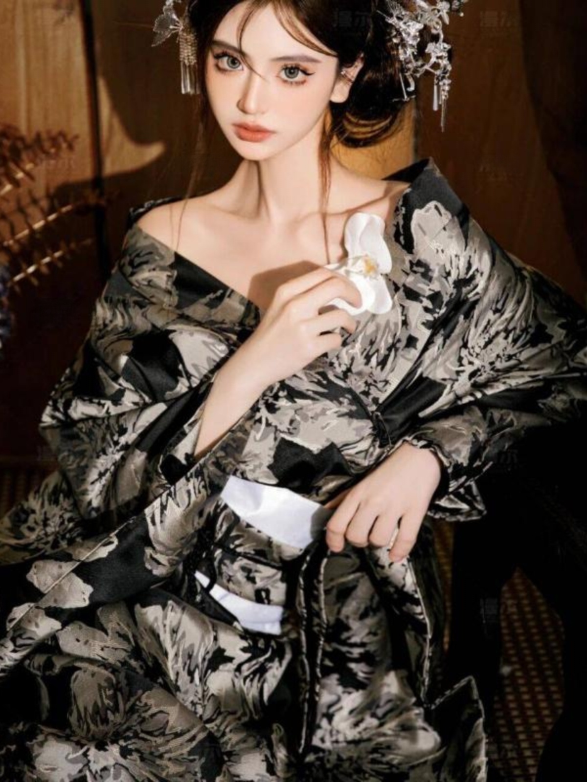 New Style Kimono Bathrobe Phot - Photography Young 评论和价格