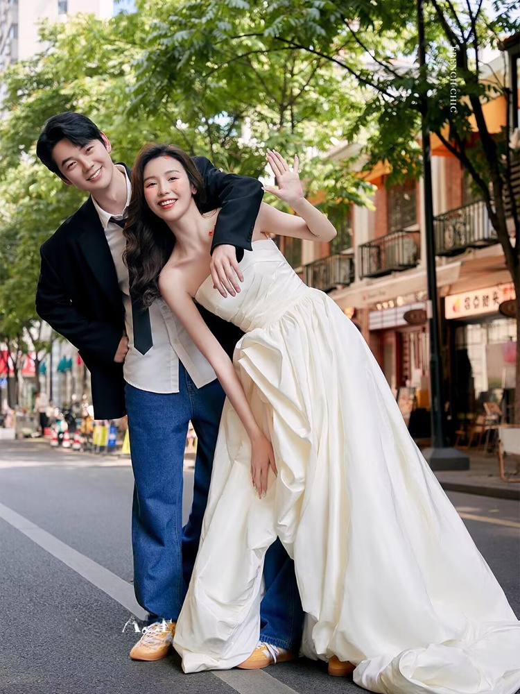 Fashionable Korean Style Denim - Photography Young 评论和价格