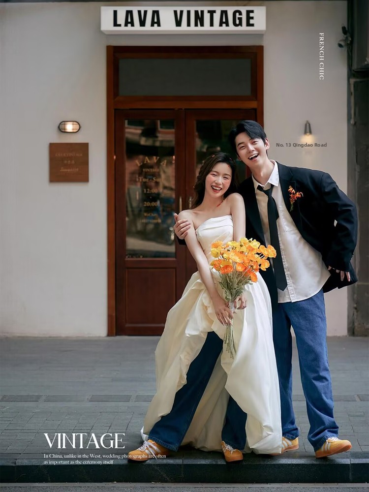 Fashionable Korean Style Denim - Photography Young 评论和价格