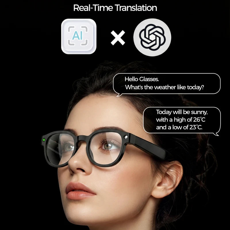 6K HD AI Camera Glasses 800MP  - Photography Japanese 评论和价格