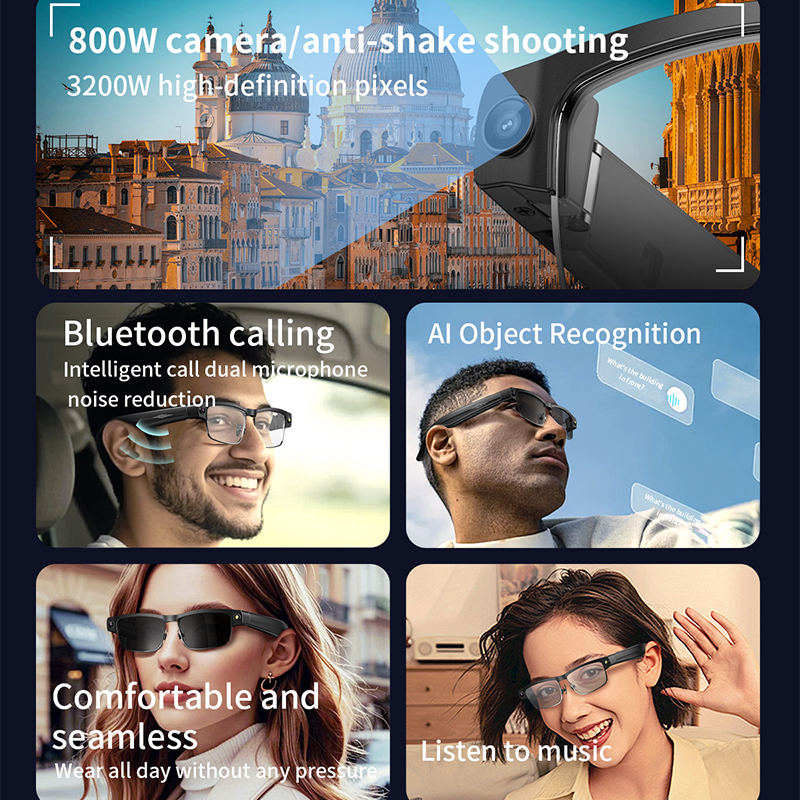 Al Smart Photo Glasses 800W Ca - Photography Japanese 评论和价格