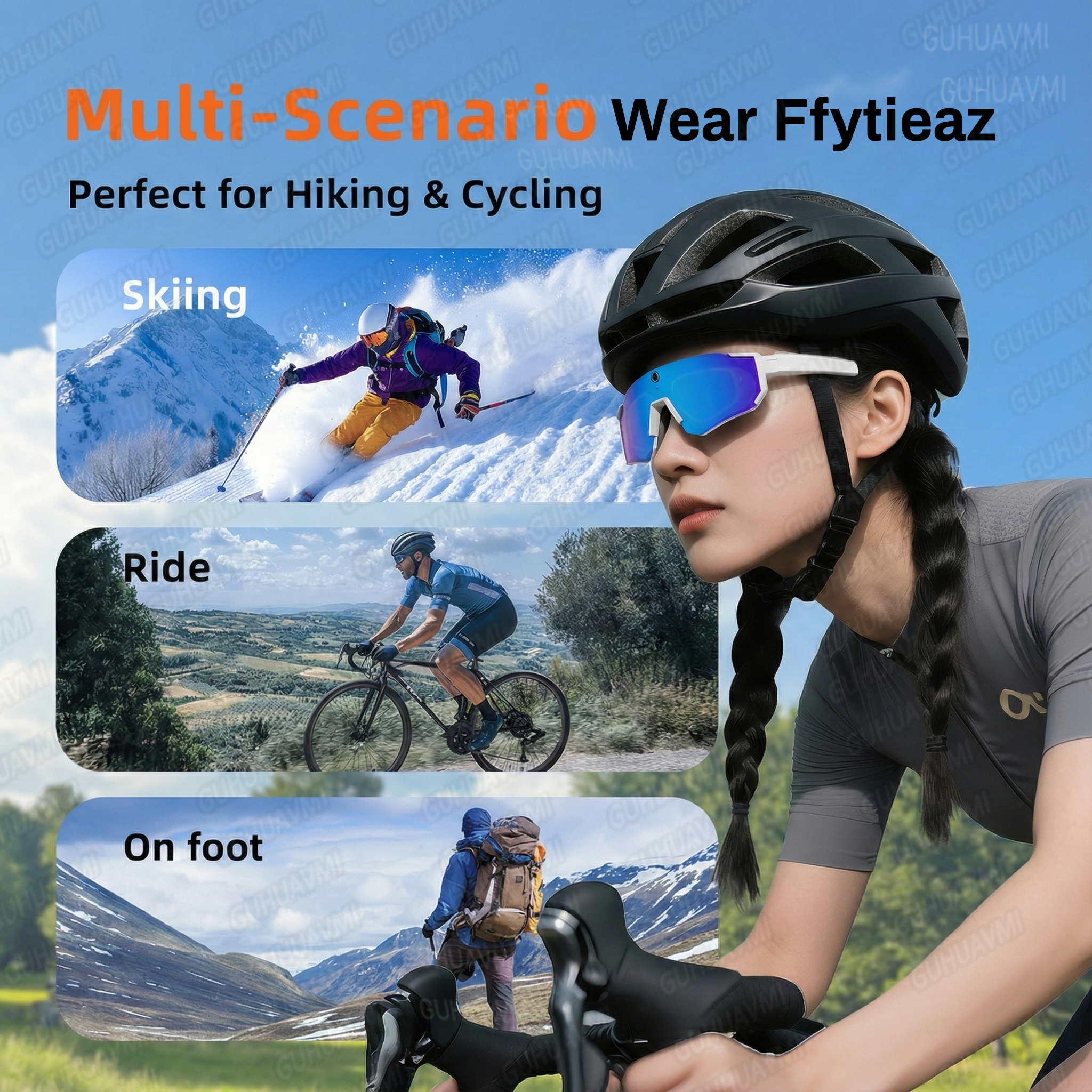 New 800W HD Smart Glasses Men  - Photography Japanese 评论和价格