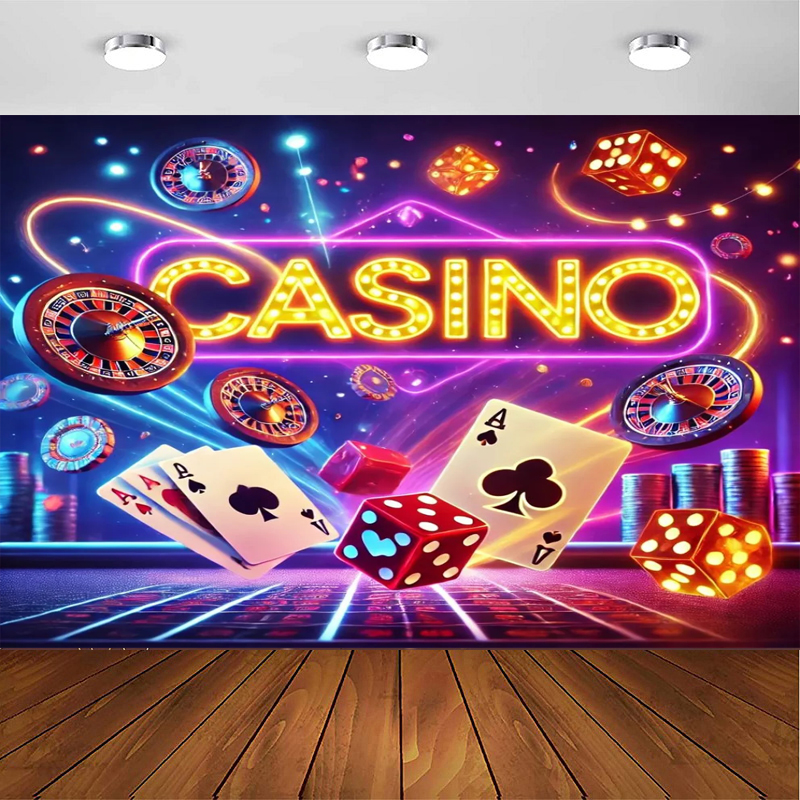 Casino Night Photography Backd - Photography Contest 评论和价格