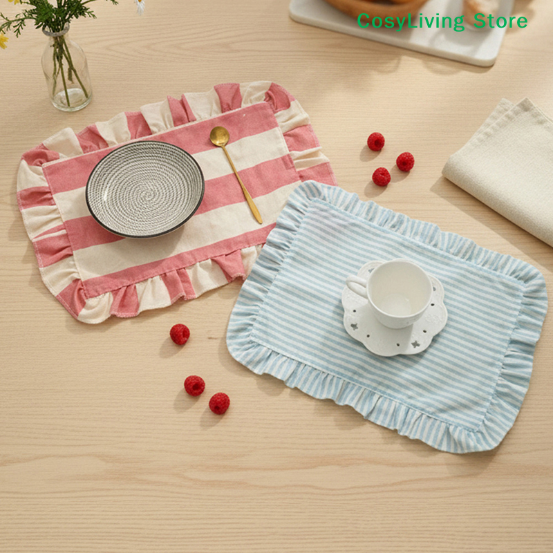 [CL]1Pc Minimalist Stripe Ruff - Photography Coffee 评论和价格