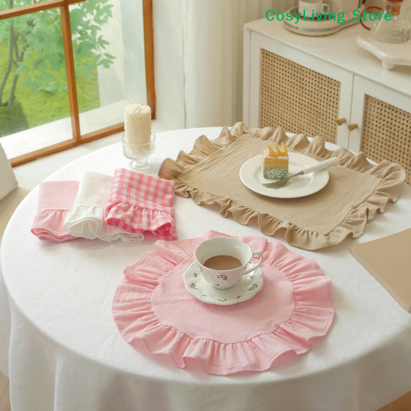 [CL]1Pc Minimalist Stripe Ruff - Photography Coffee 评论和价格