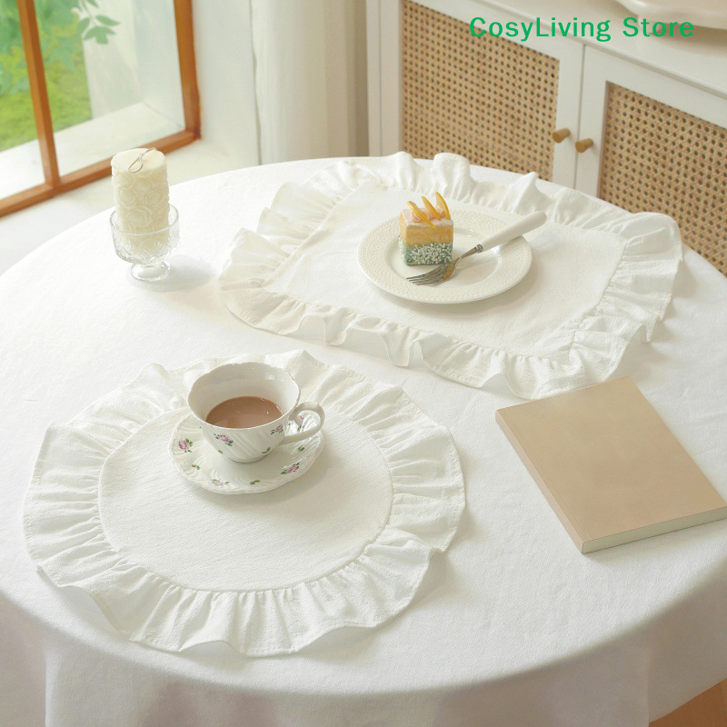 [CL]1Pc Minimalist Stripe Ruff - Photography Coffee 评论和价格