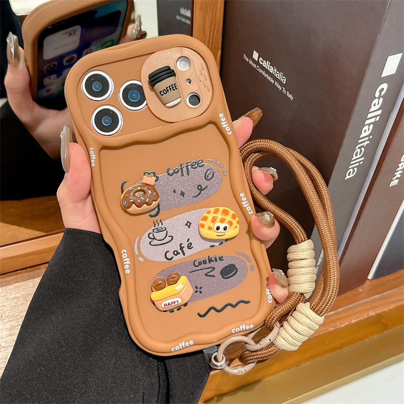 3D Cartoon Bread With Wrist St - Camera Wrist Strap 评论和价格