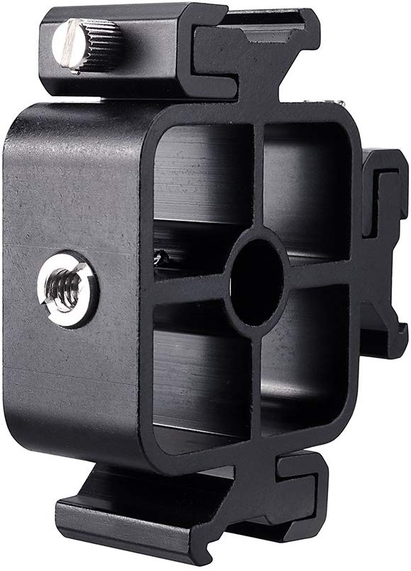 3 Triple Cold Shoe Mount Flash - Hot Shoe Adapter 评论和价格