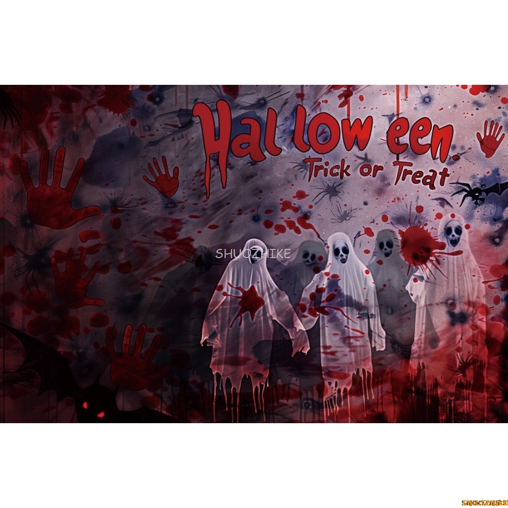 Happy Halloween Backdrop Horro - Photography Trick 评论和价格
