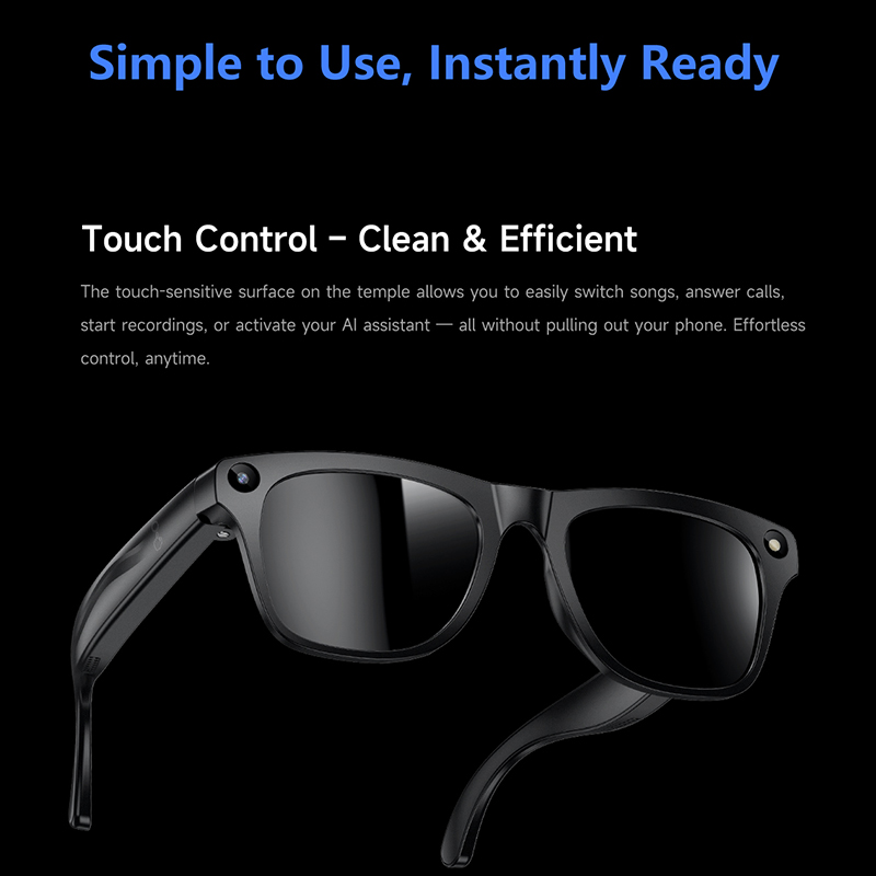 AI Smart Glasses with 100W HD  - Photography Japanese 评论和价格