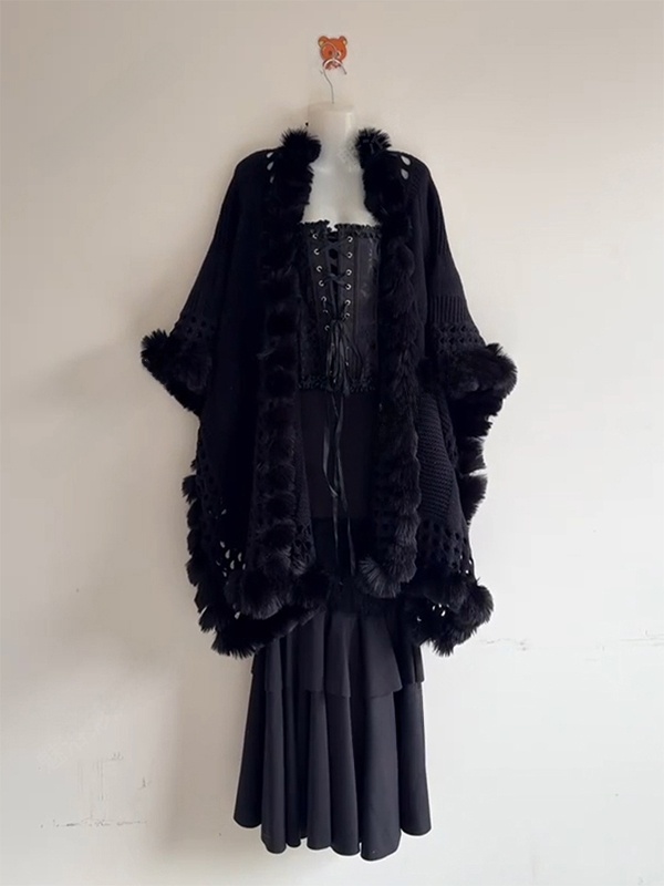 Warm Knitted Shawl Fashionable - Photography Young 评论和价格